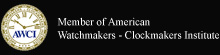 Member of American Watchmakers - Clockmakers Institute